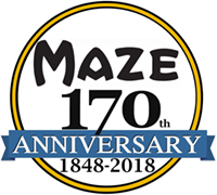 Maze Nails 170 Anniversary logo