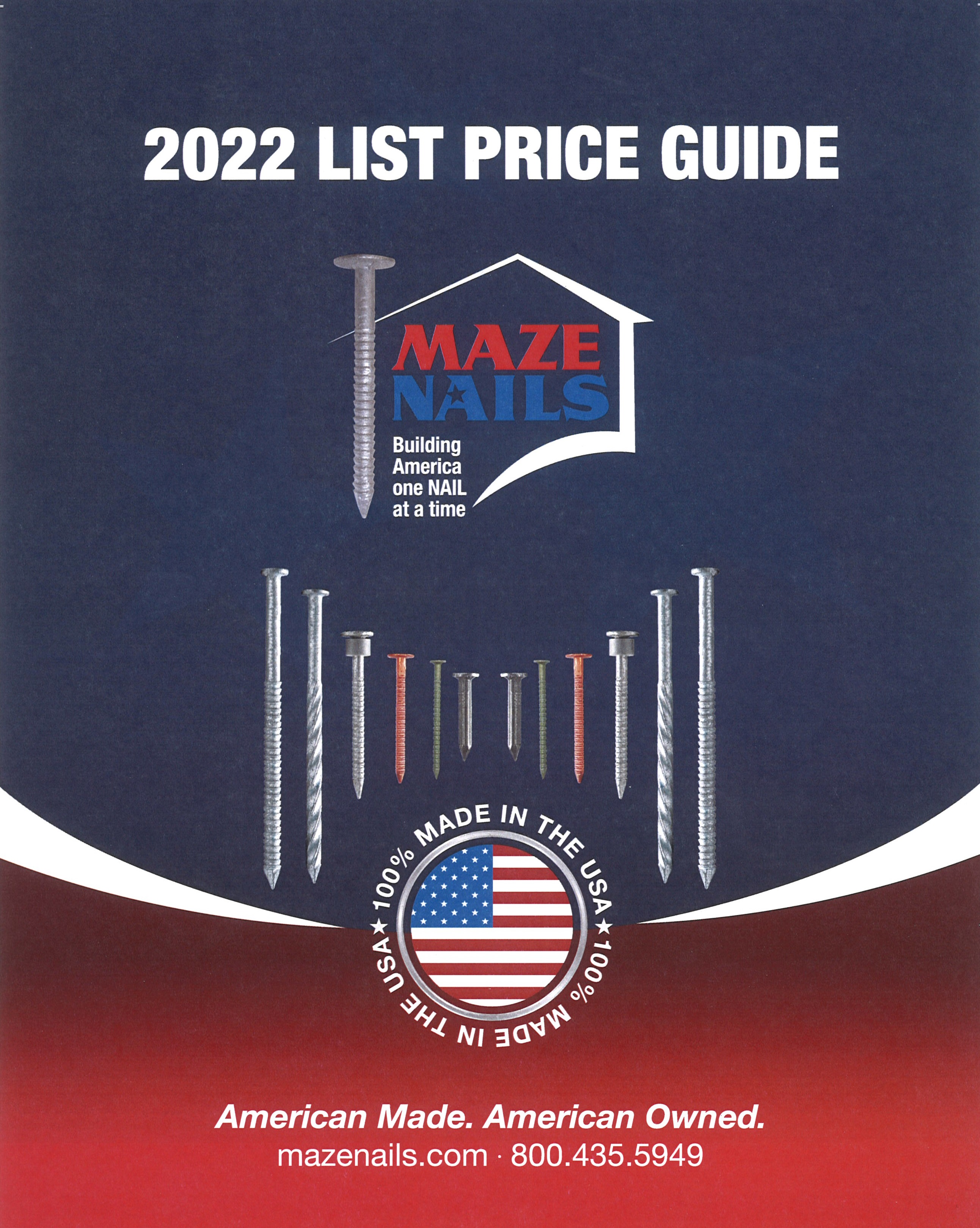 2022 LIST PRICE GUIDE