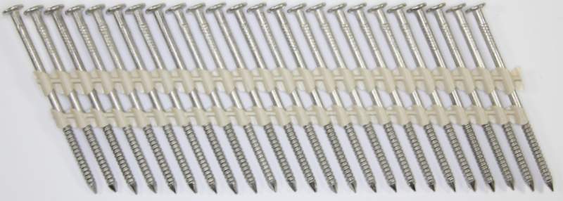 20° Stainless Steel (316) Ring Shank Siding Nails for Wood Decking