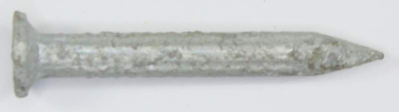 Hot-Dip Galvanized Hardened Masonry Nails for Downspout Straps